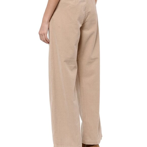 CARHARTT WIP Women's CORDONY Pants Relax Straight Dark Brown Corduroy Size 28 - Picture 5 of 6